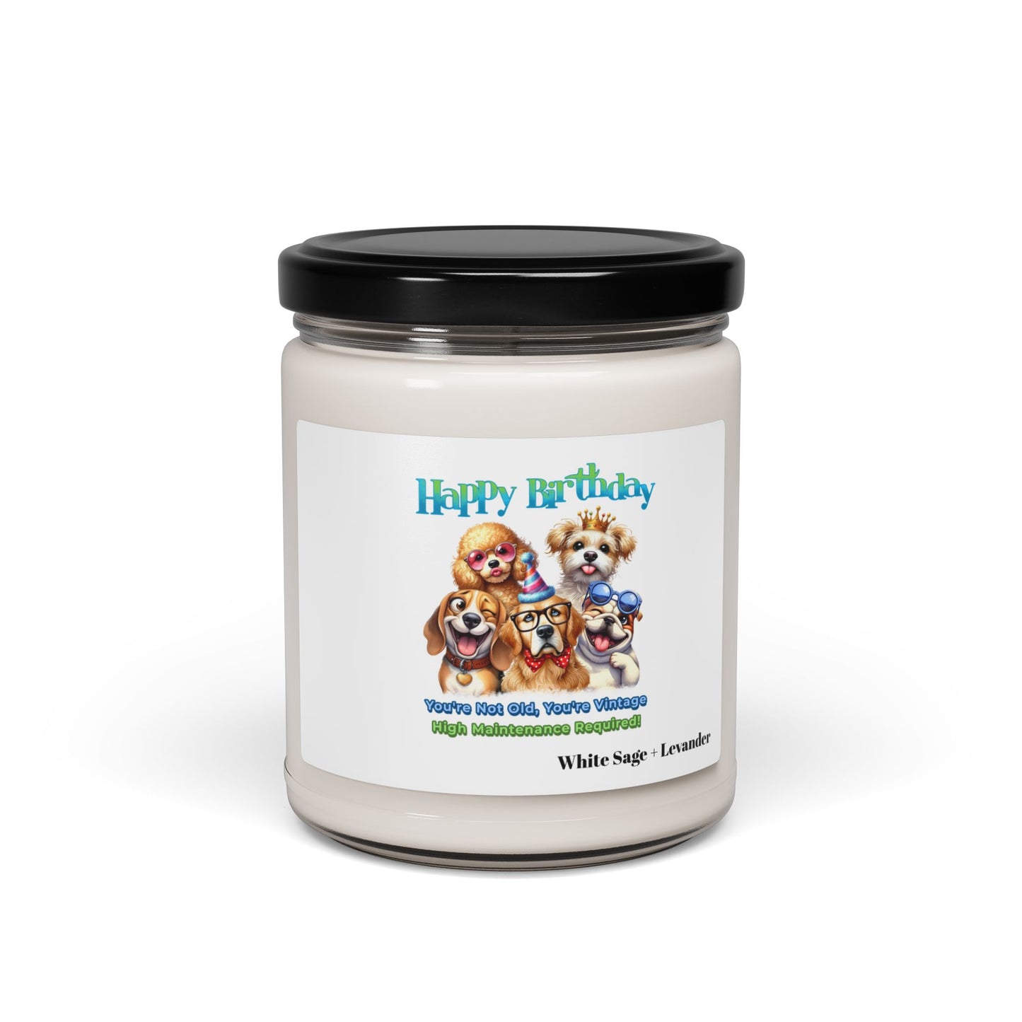 You’re Not Old, You’re Vintage Scented Candle – Funny Dog Gift