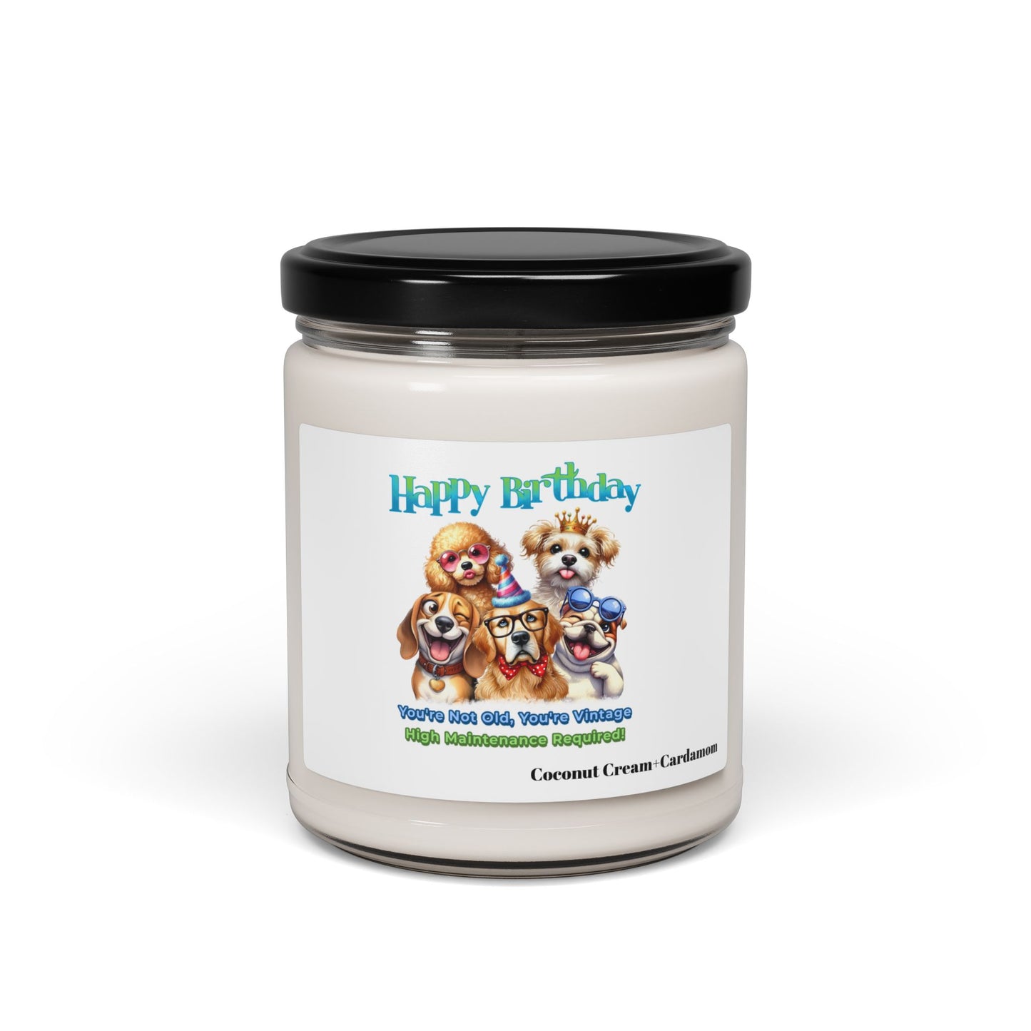 You’re Not Old, You’re Vintage Scented Candle – Funny Dog Gift