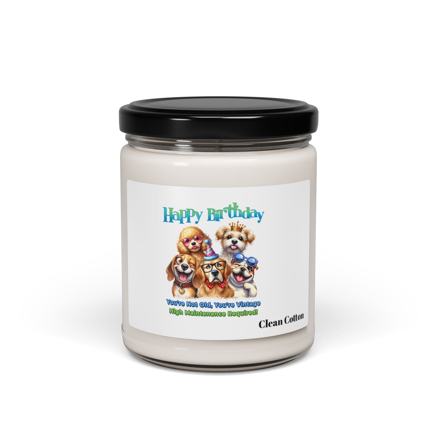 You’re Not Old, You’re Vintage Scented Candle – Funny Dog Gift