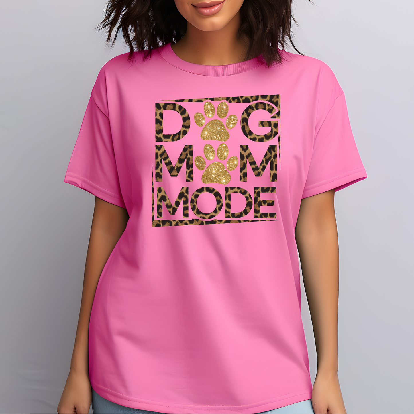 Dog Mom Mode T-Shirt – Cute Gift for Dog Lovers and Pet Parents
