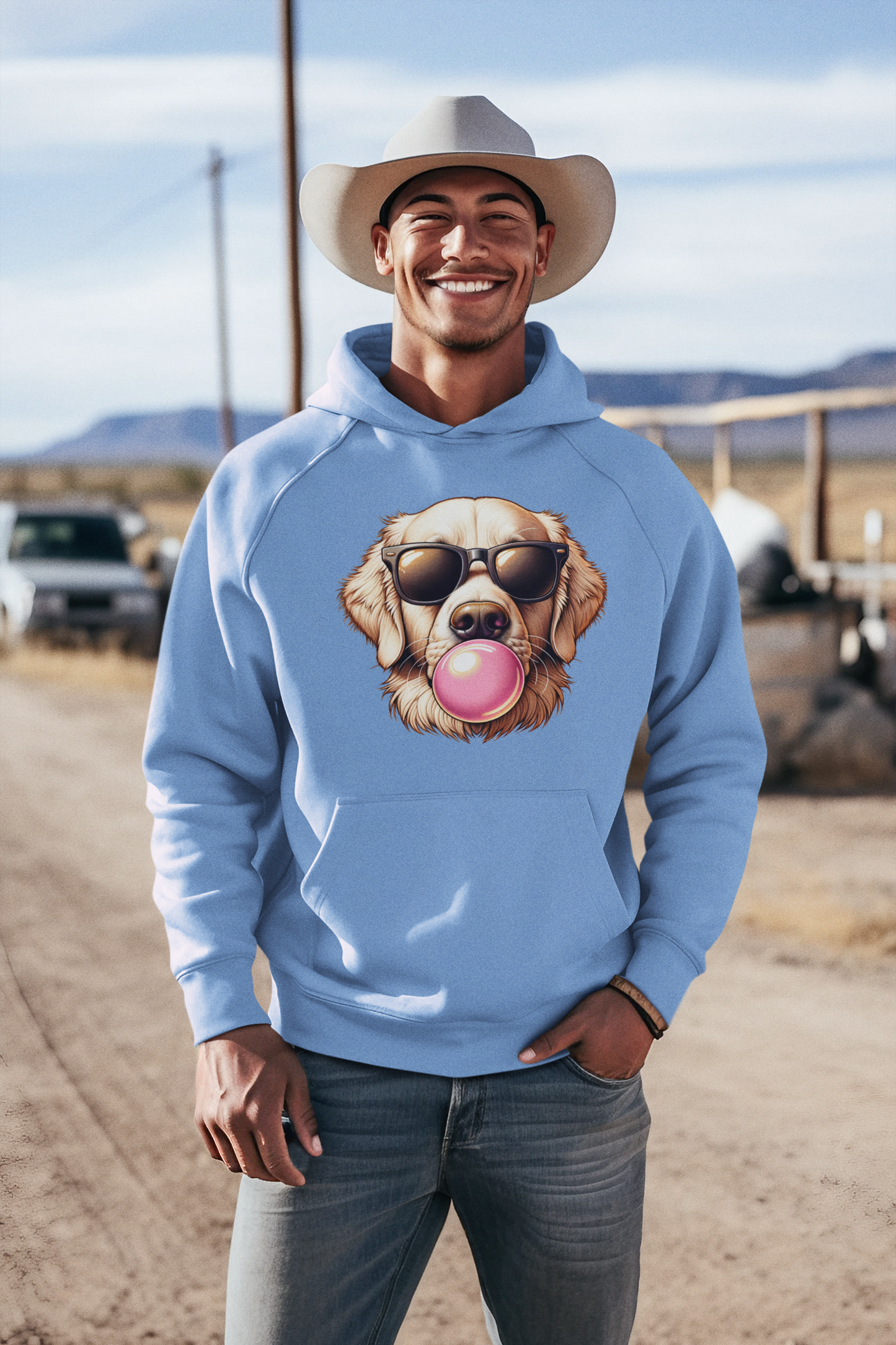 Golden-with-Gum-Unisex Heavy Blend™ Hooded Sweatshirt