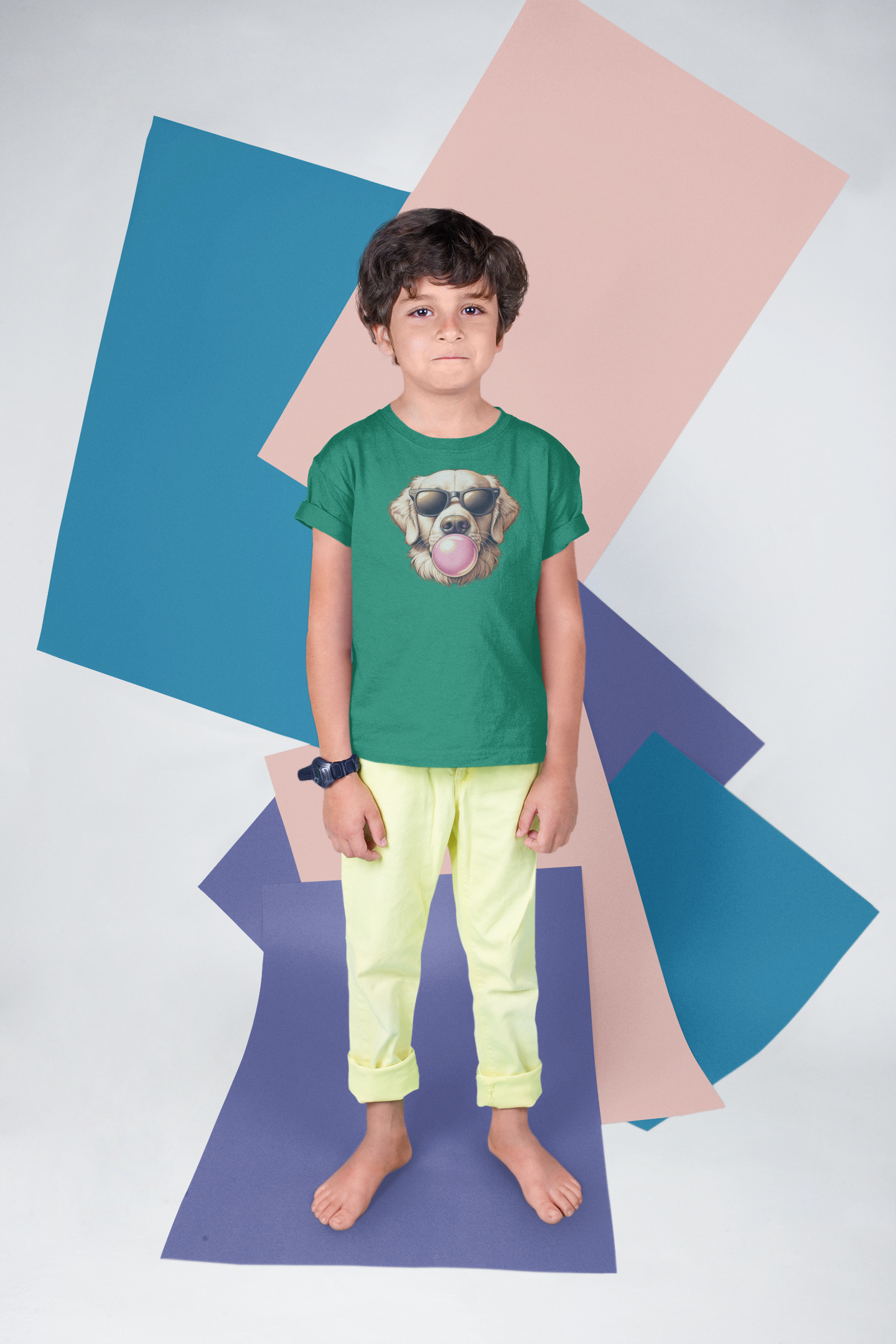 Golden-with-Gum-Youth -Short Sleeve Tee