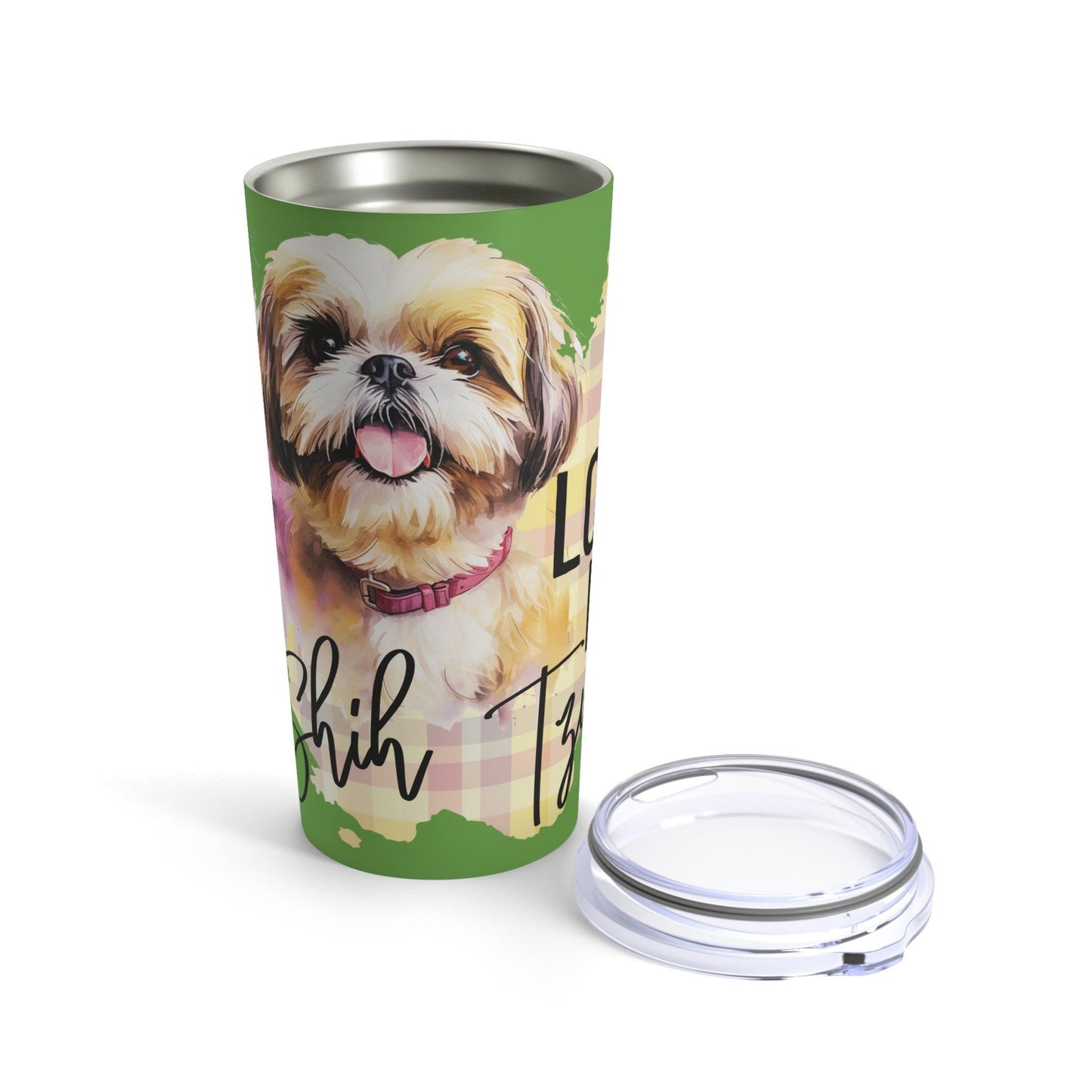 I Love My Shih Tzu Tumbler - Shih Tzu Gifts