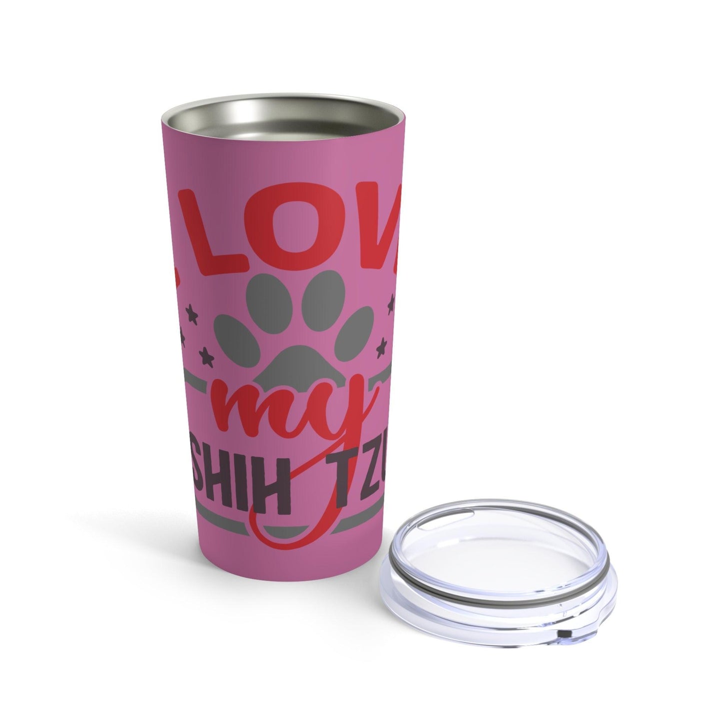 I Love My Shih Tzu Tumbler - Shih Tzu Gifts