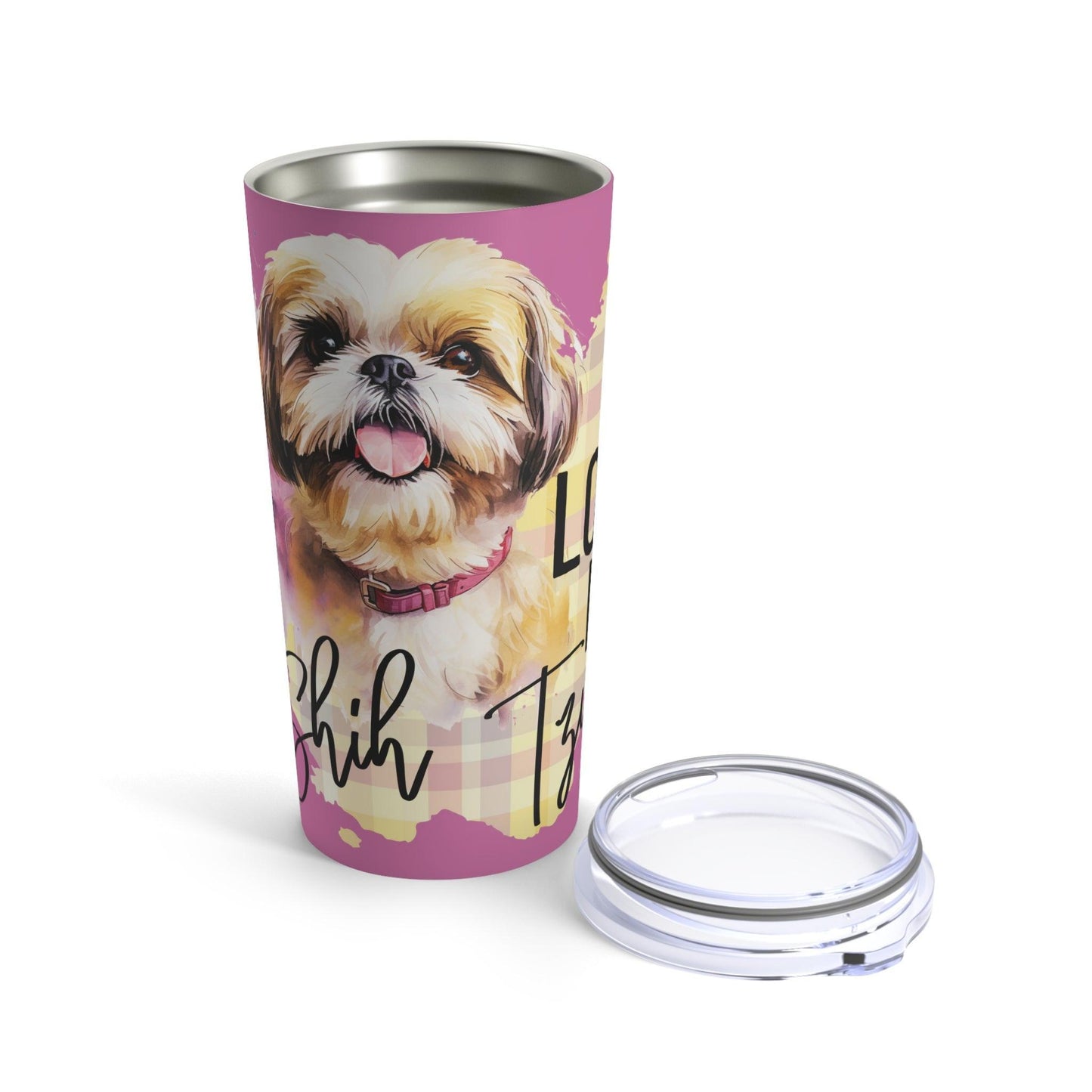 I Love My Shih Tzu Tumbler - Shih Tzu Gifts