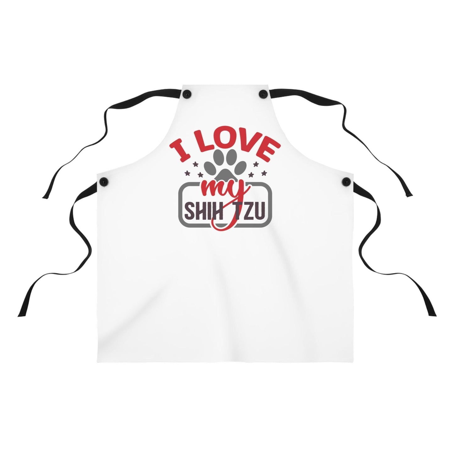 I Love My Shih Tzu Apron - Shih Tzu Gifts