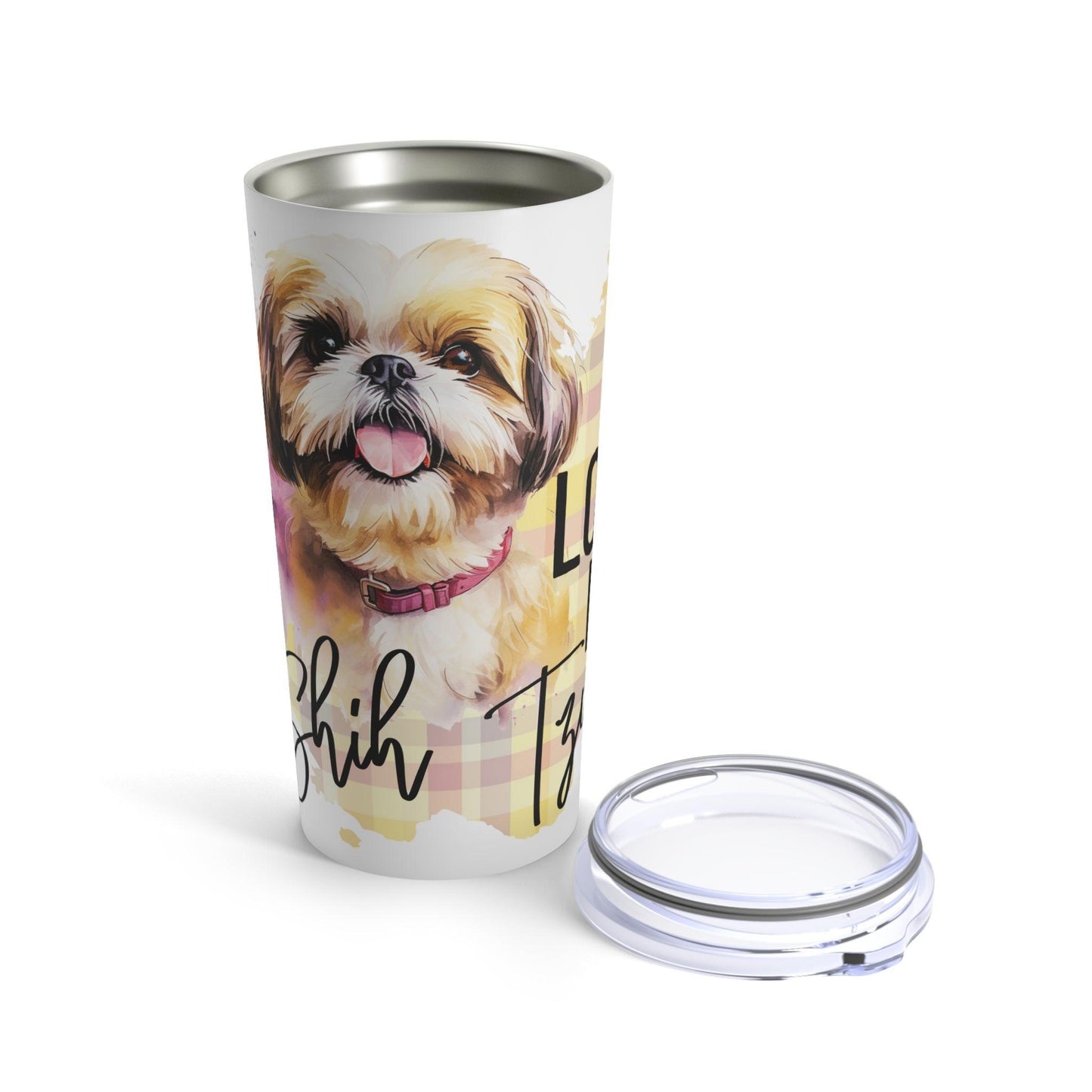 I Love My Shih Tzu Tumbler - Shih Tzu Gifts