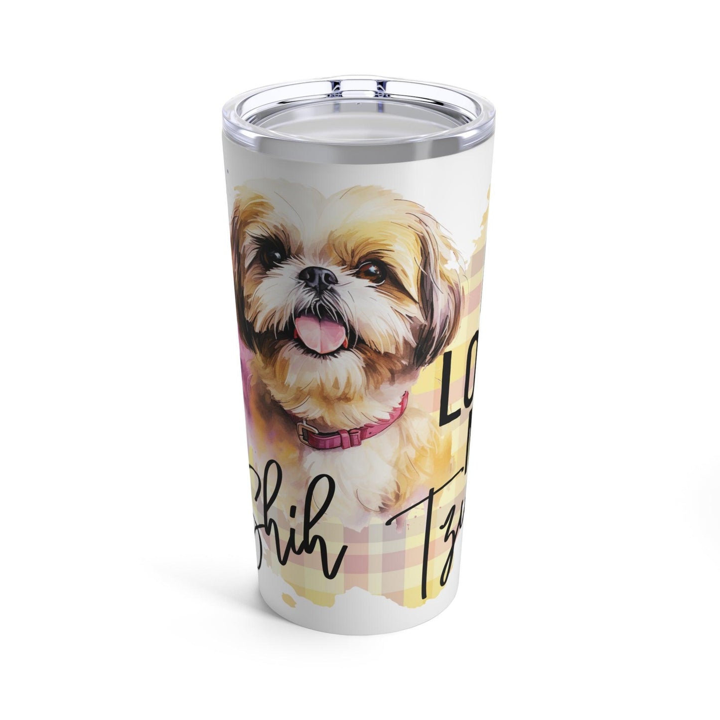 I Love My Shih Tzu Tumbler - Shih Tzu Gifts