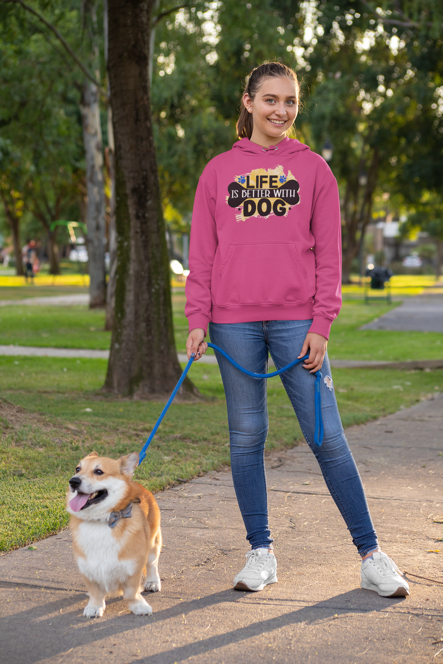 Life Is Better With Dog Hoodie – Cozy Gift for Dog Lovers & Owners