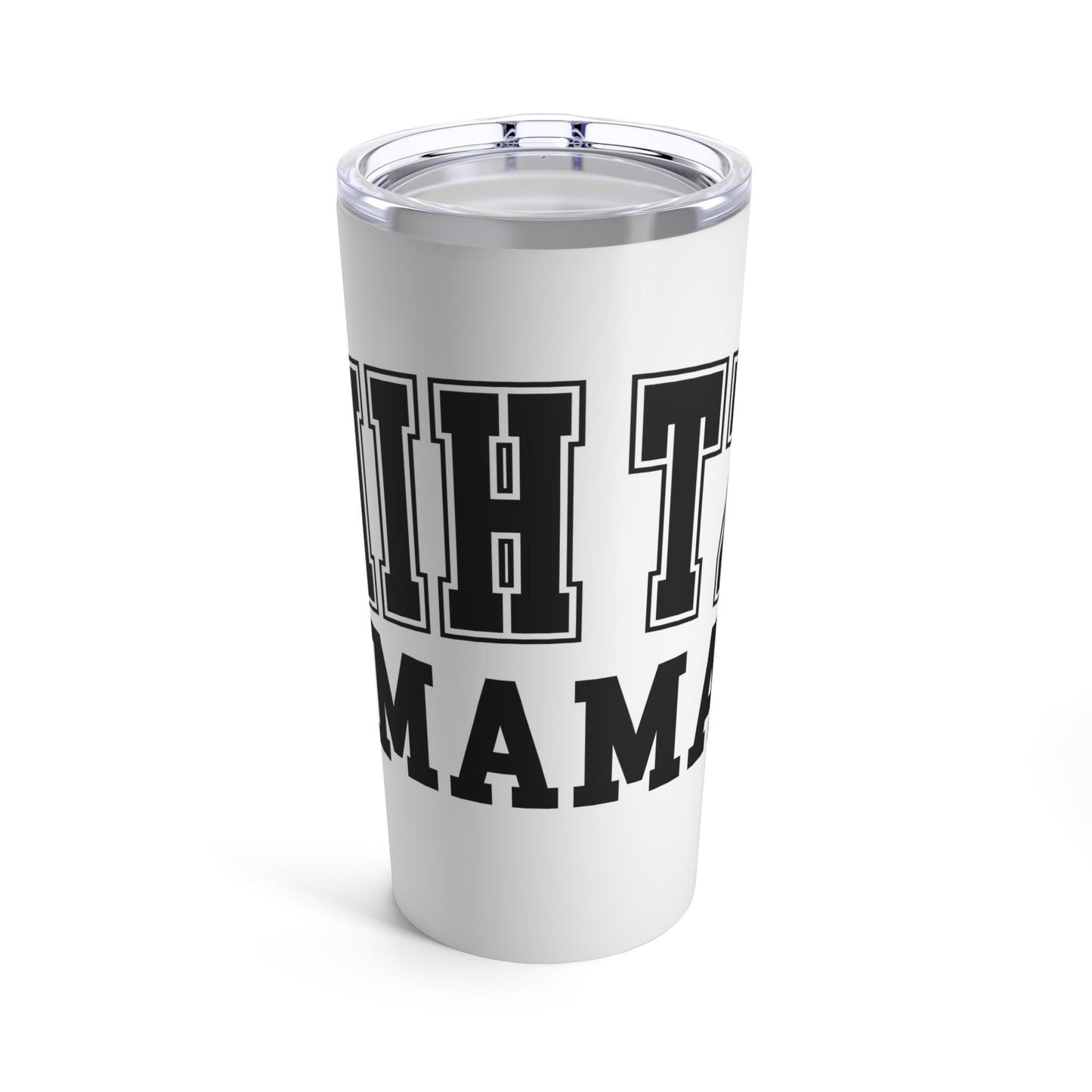 Shih Tzu Mama White Tumbler - Shih Tzu Gifts