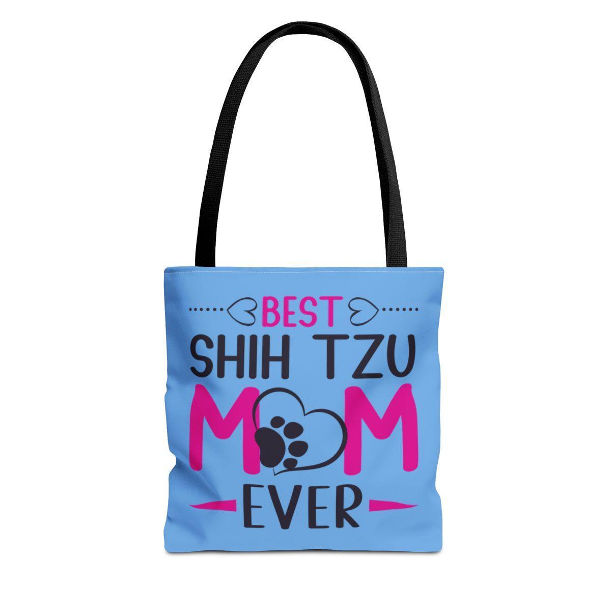 Best Shih Tzu Mom Ever Tote Bag - Shih Tzu Gifts