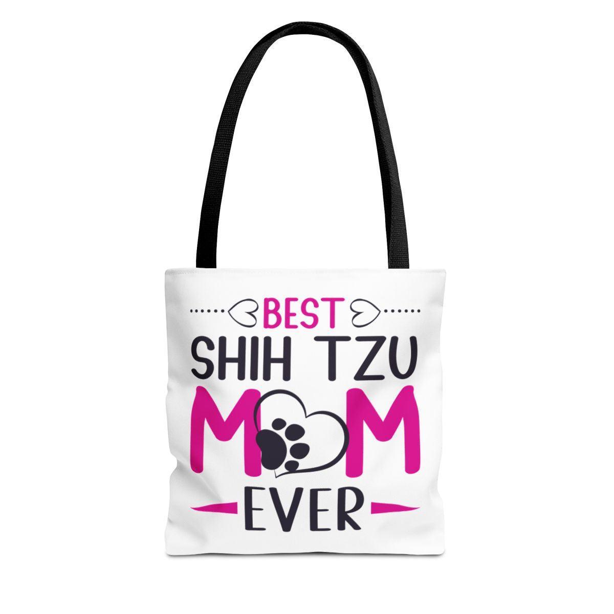 Best Shih Tzu Mom Ever Tote Bag - Shih Tzu Gifts