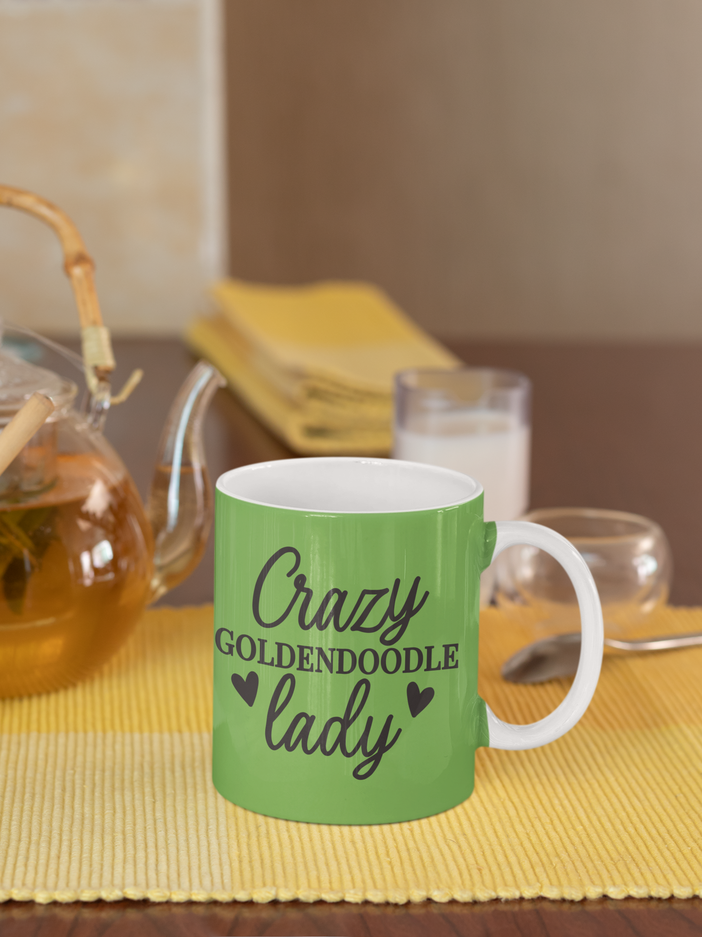 Crazy Goldendoodle Lad Mug – Fun Gift for Goldendoodle Dog Lovers