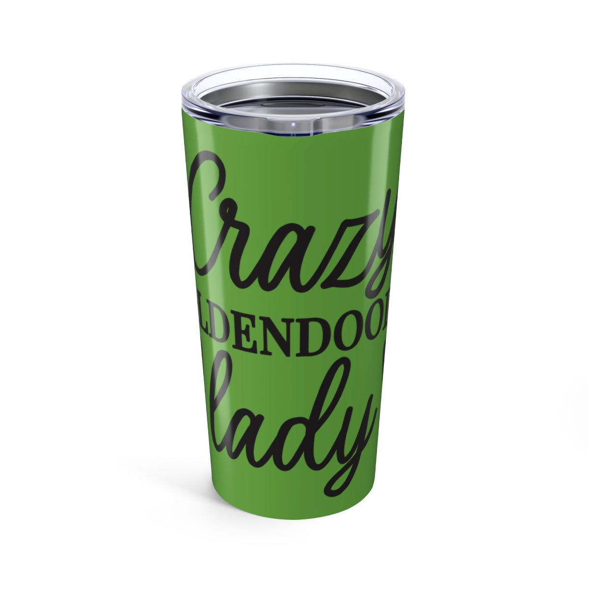 Crazy Goldendoodle Lady Tumbler - 20oz Gift for Doodle Dog Moms