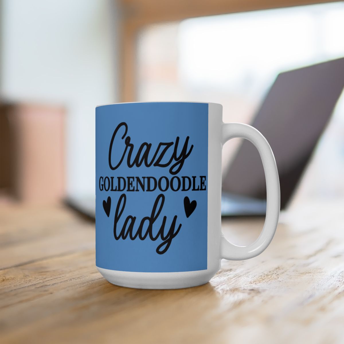 Crazy Goldendoodle Lad Mug – Fun Gift for Goldendoodle Dog Lovers