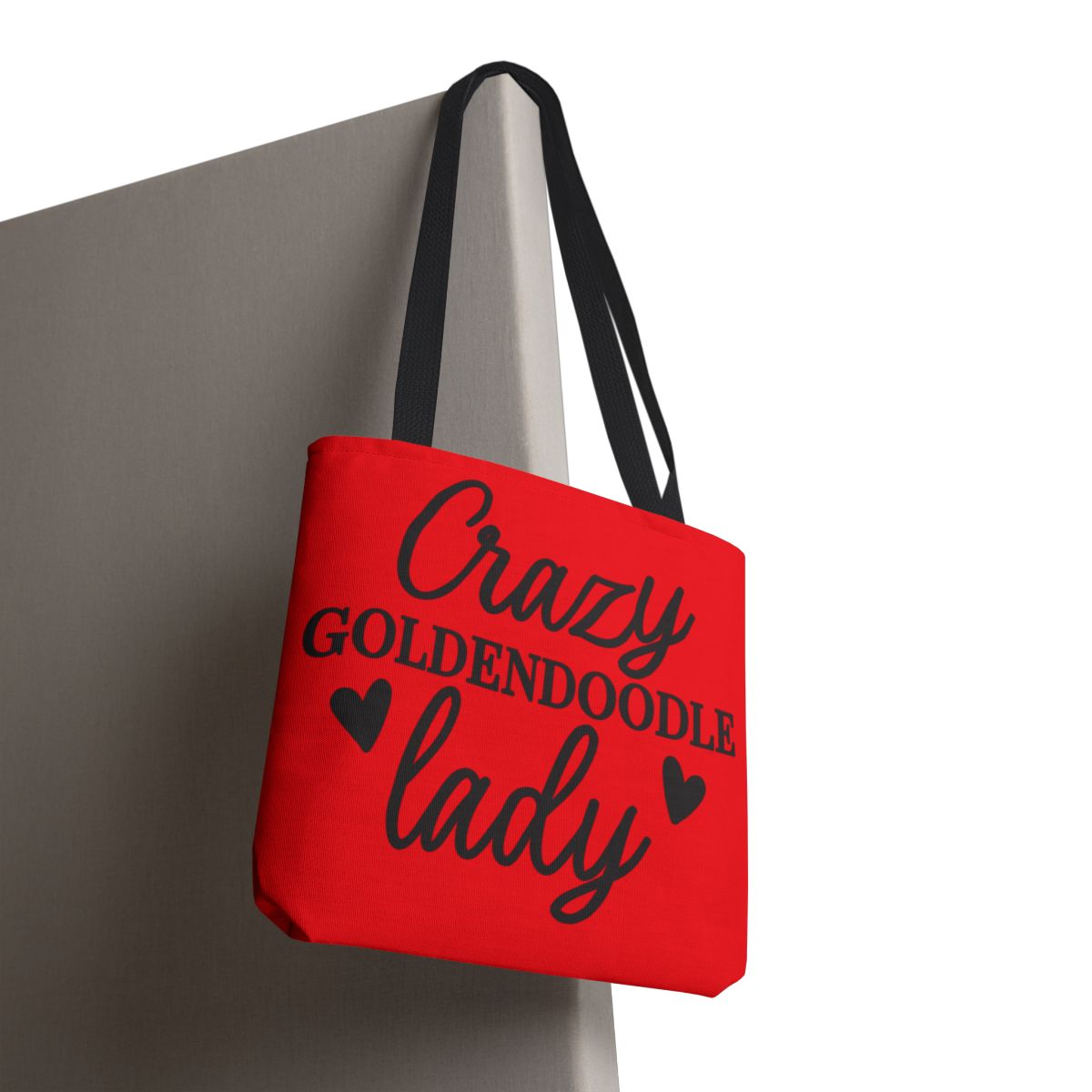 Crazy Goldendoodle Lady Tote Bag – Cute Gift for Dog Moms