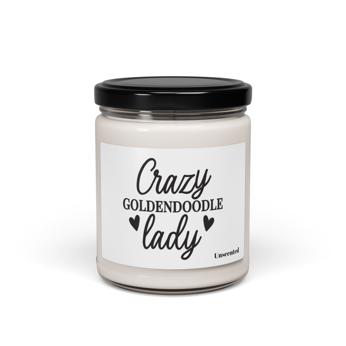 Crazy Goldendoodle Lady Scented Soy Candle – Gift for Dog Lovers