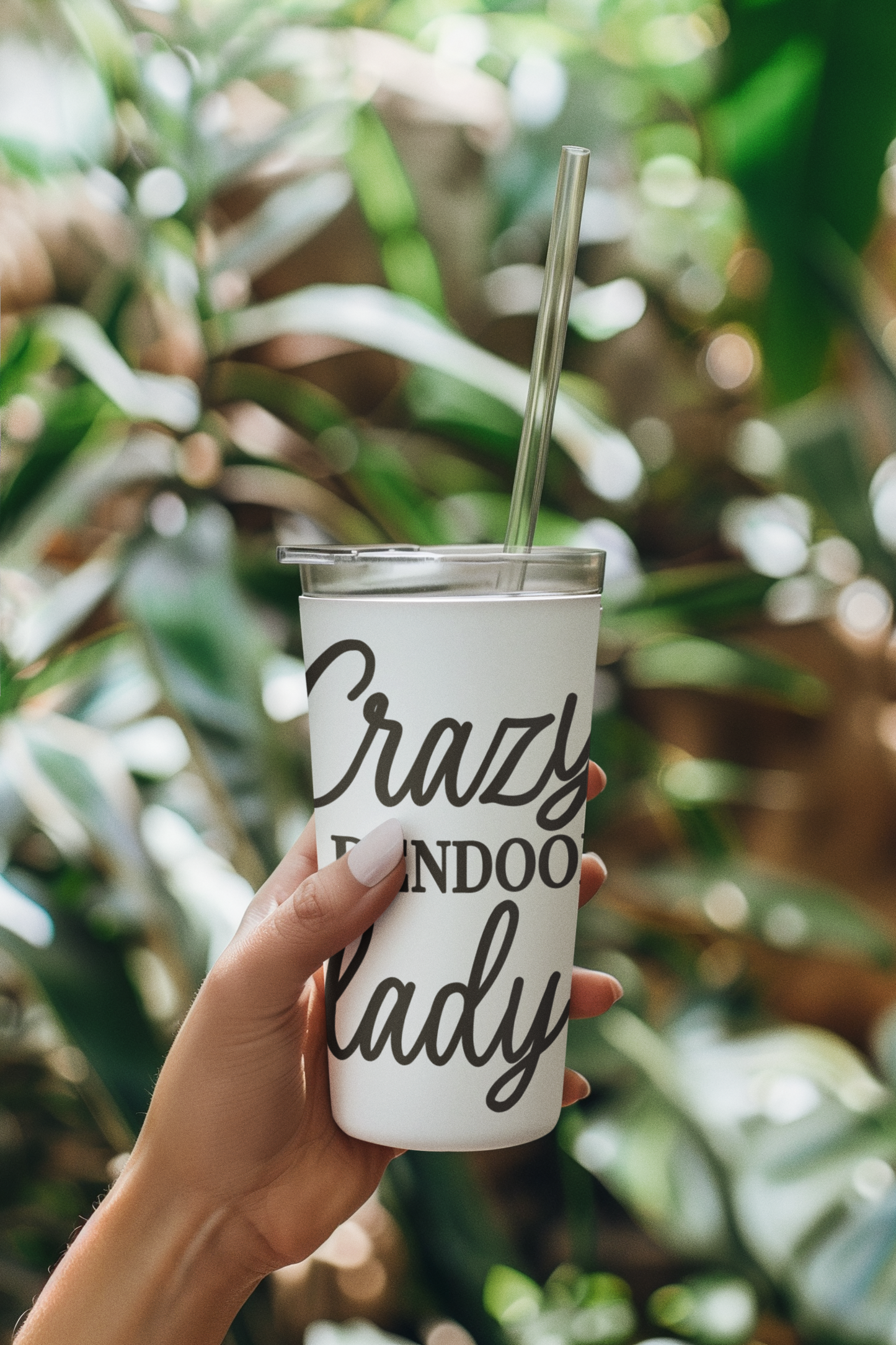 Crazy Goldendoodle Lady Tumbler - 20oz Gift for Doodle Dog Moms