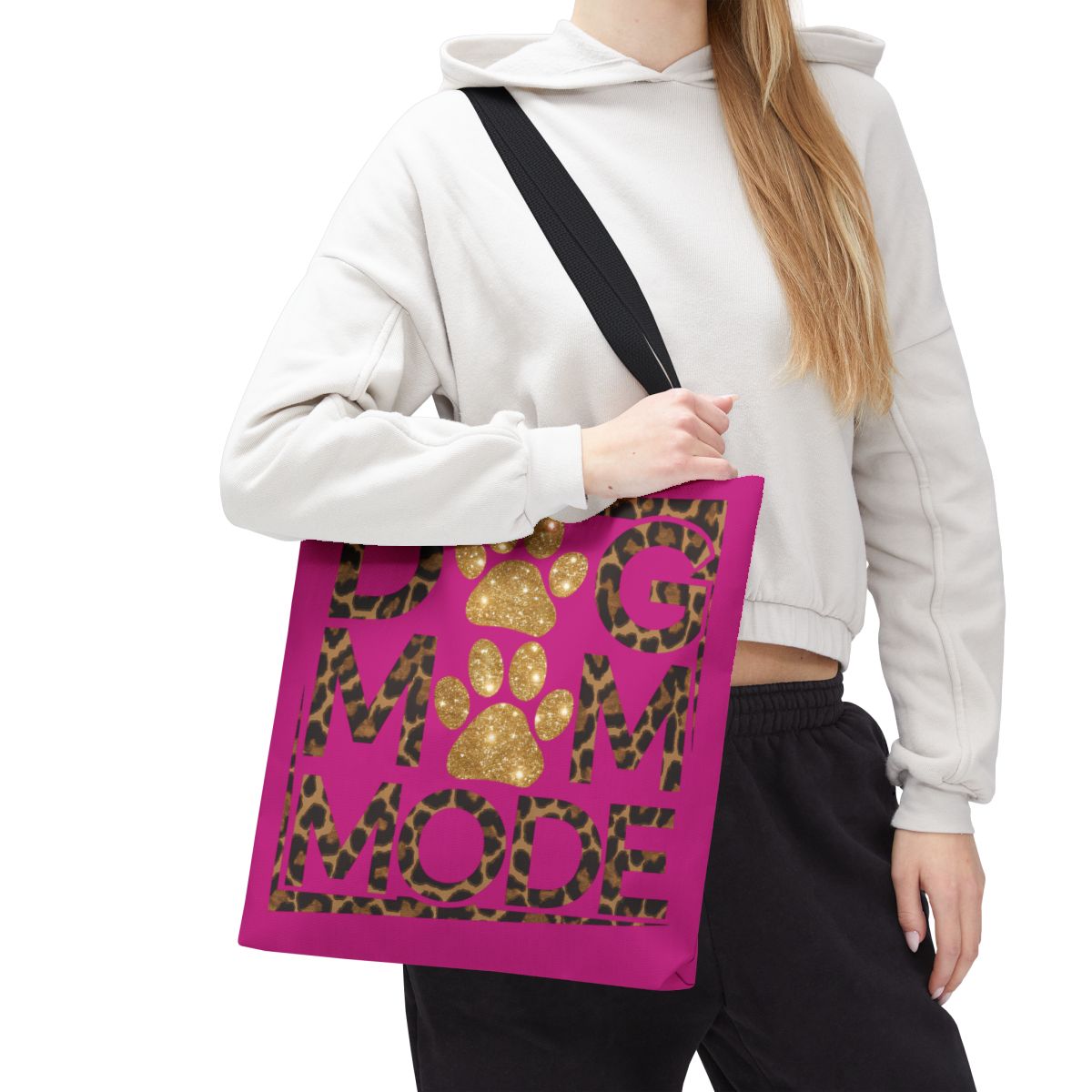 Dog Mom Mode Tote Bag – Stylish & Durable Gift for Pet Moms