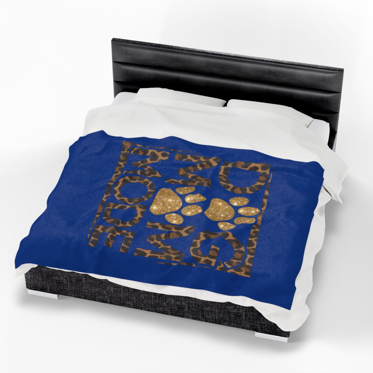 Dog Mom Mode Blanket – Cozy Gift for Shih Tzu & Dog Lovers