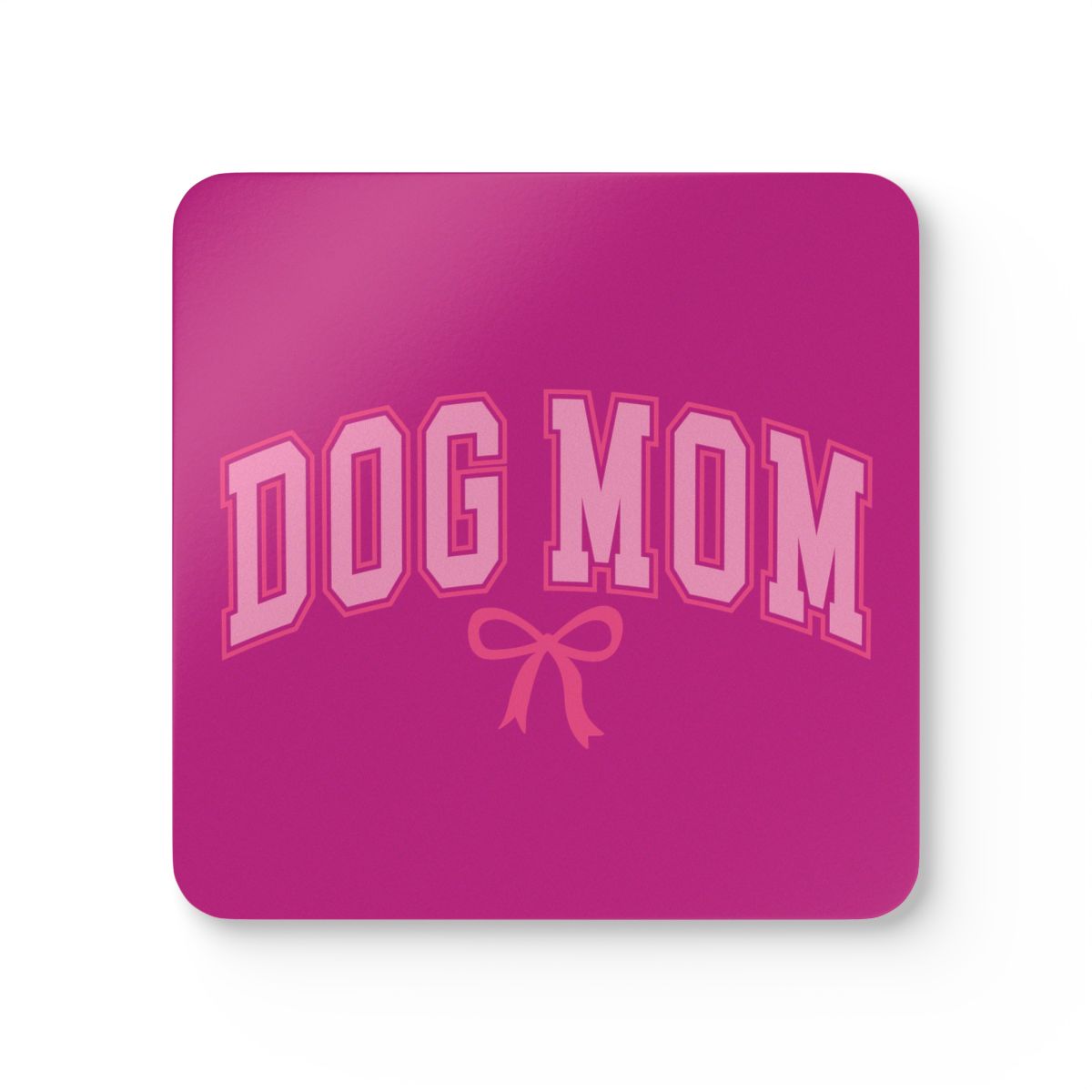 Dog Mom Coaster Set – Cute Gift for Dog Lovers & Pet Moms