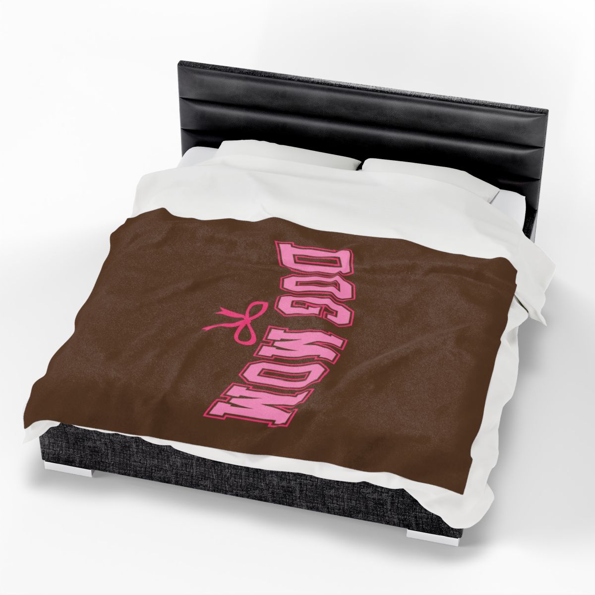 Dog Mom Blanket – Cozy & Soft Gift for Dog Lovers & Pet Moms