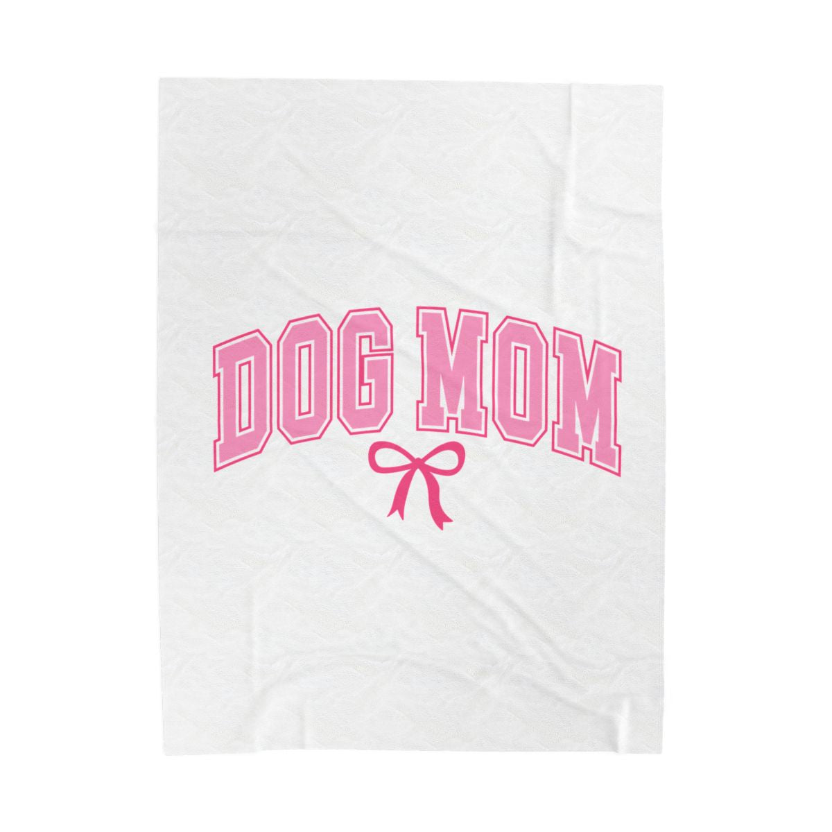 Dog Mom Blanket – Cozy & Soft Gift for Dog Lovers & Pet Moms