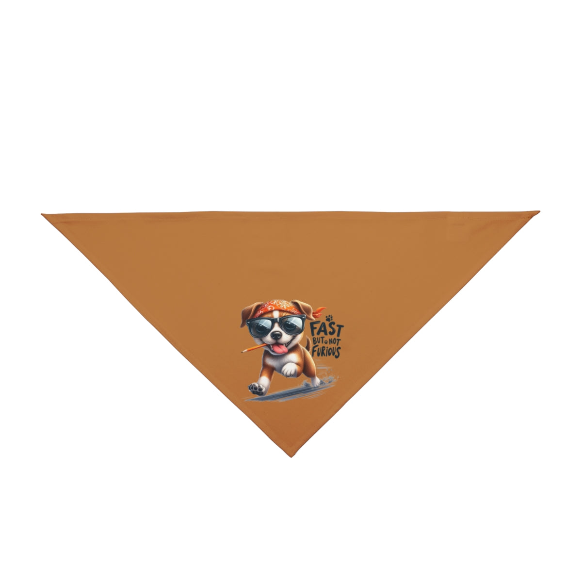 Fast But Not Furious Dog Bandana – Funny & Stylish Pet Accessory
