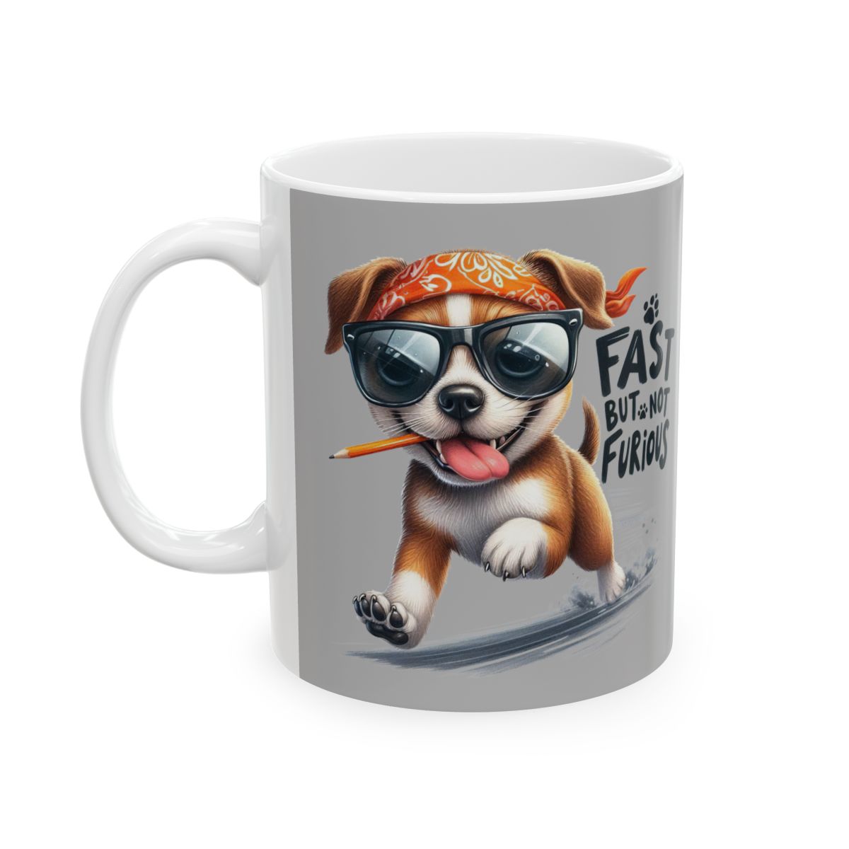Fast But Not Furious Dog Lover Mug – Funny Gift for Pet Owners