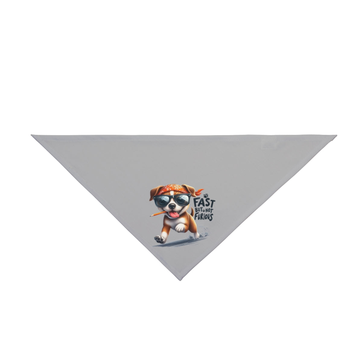Fast But Not Furious Dog Bandana – Funny & Stylish Pet Accessory