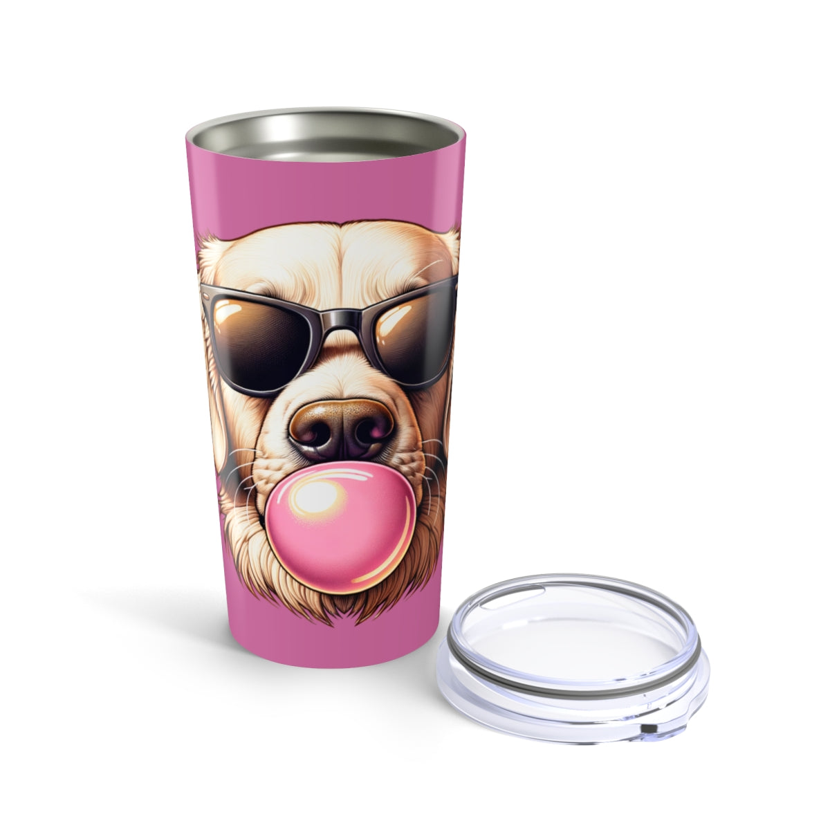 Golden-with-Gum--white-Tumbler 20oz