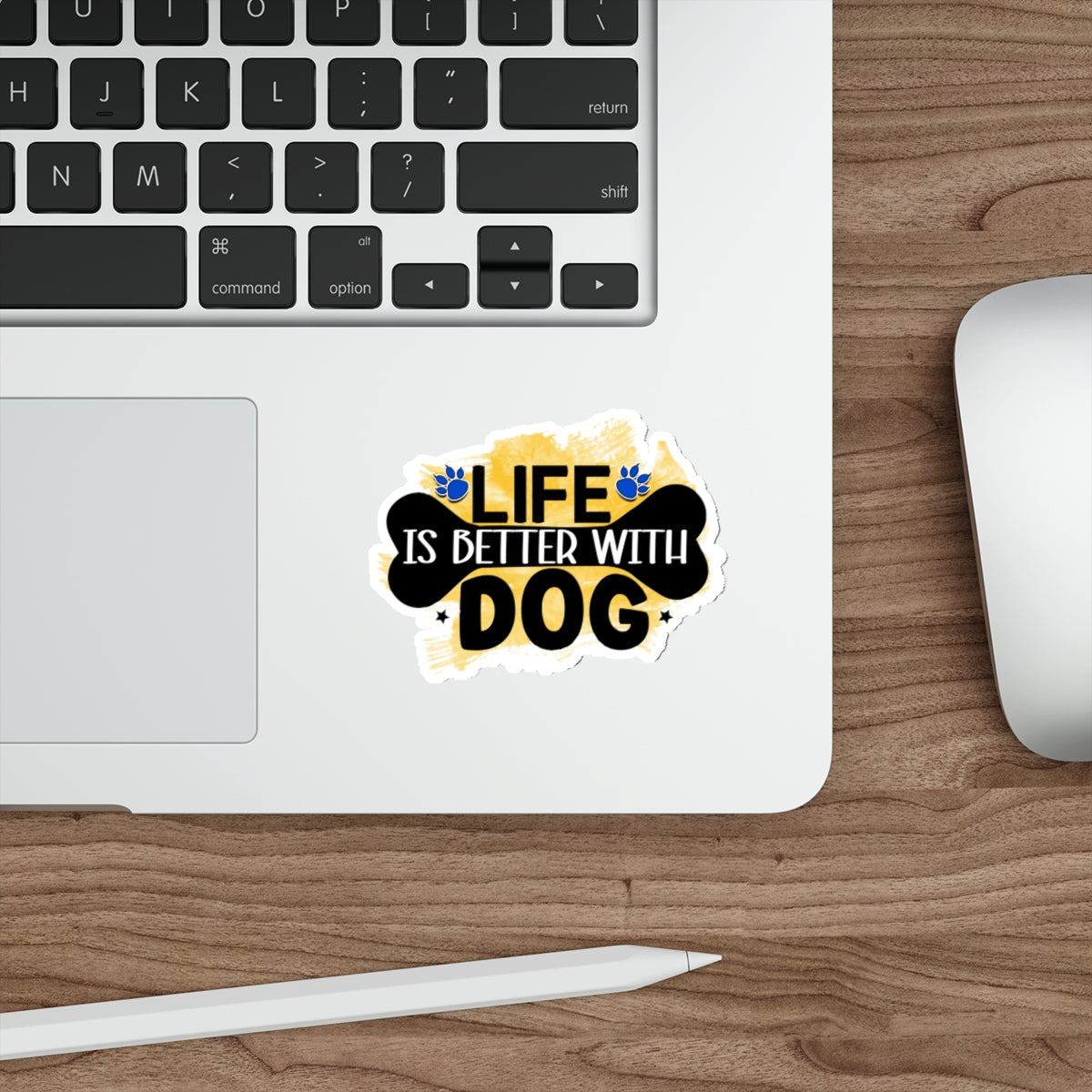Life Is Better With Dog Sticker – Cute Gift for Dog Lovers & Owners
