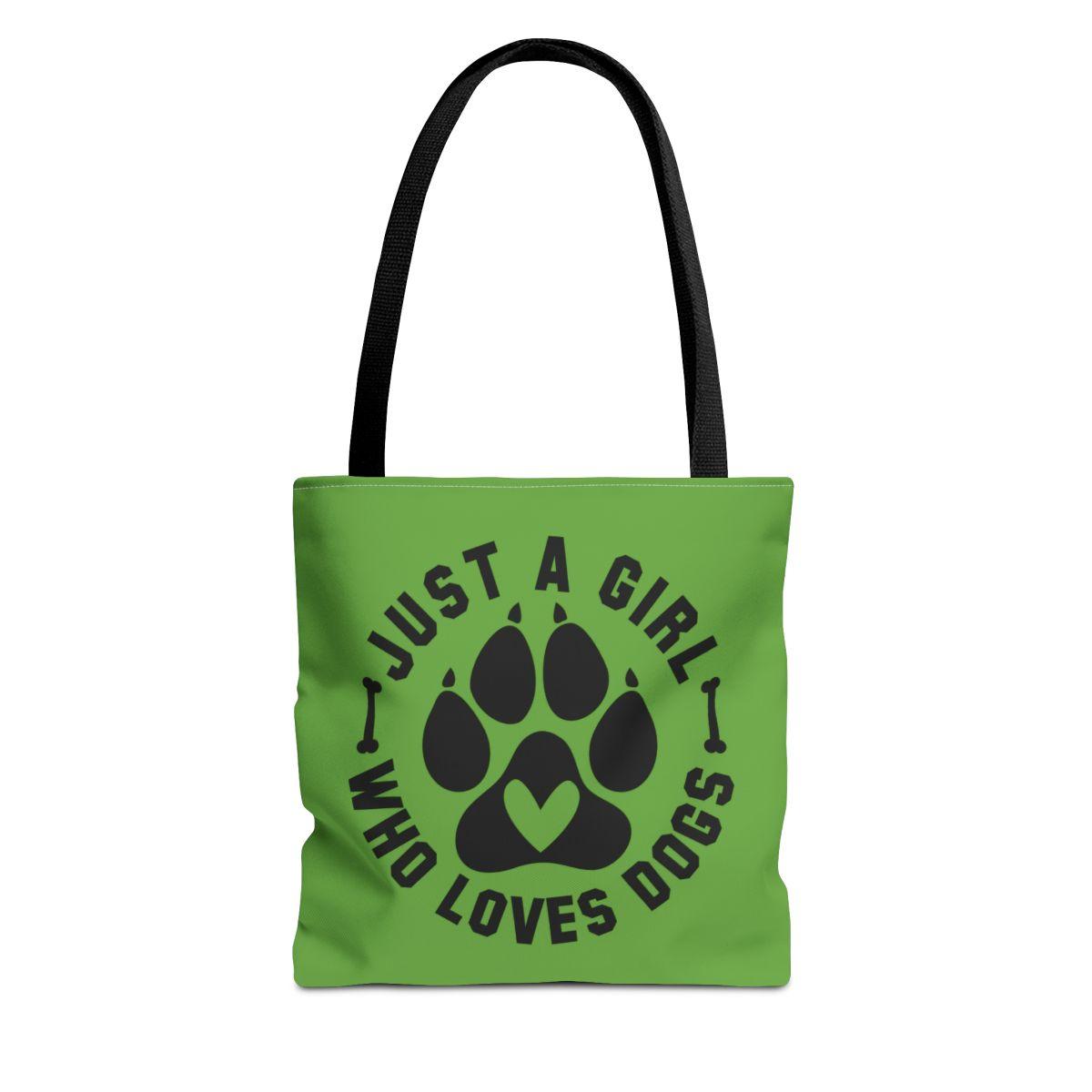 Just a Girl Who Loves Dogs Tote Bag
