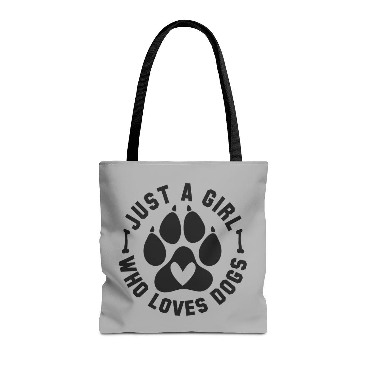 Just a Girl Who Loves Dogs Tote Bag