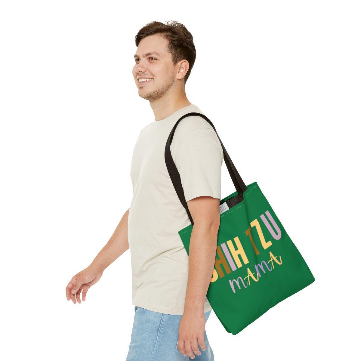 Shih Tzu Mama Words Tote Bag - Shih Tzu Gifts