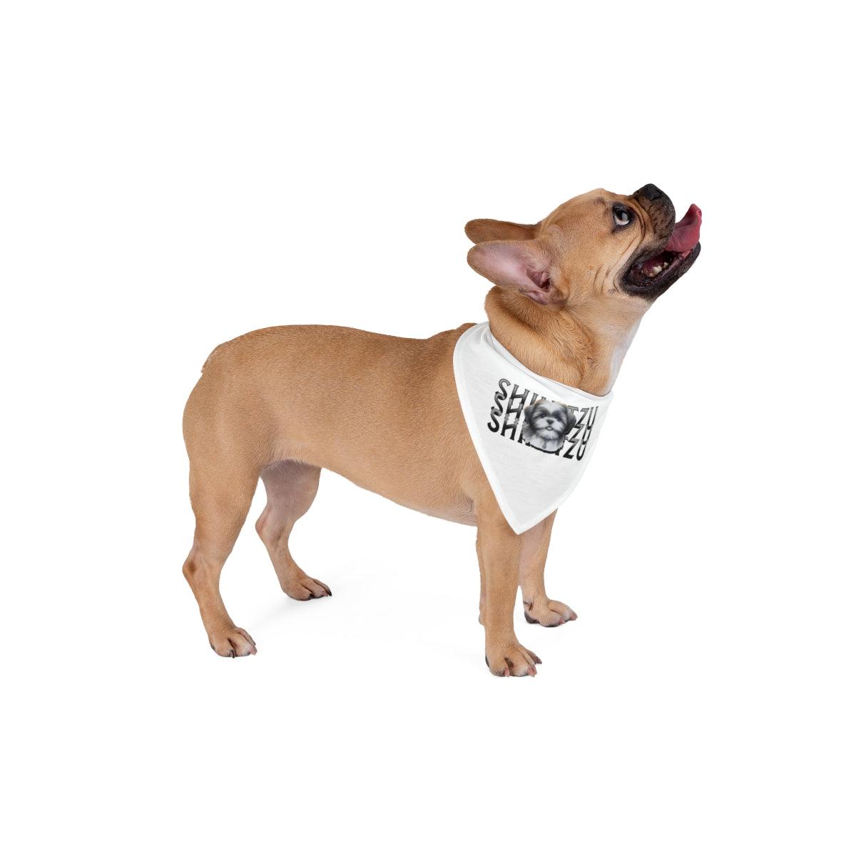 Adorable Shih Tzu Stack Dog Bandana – Cute & Stylish Pet Accessory
