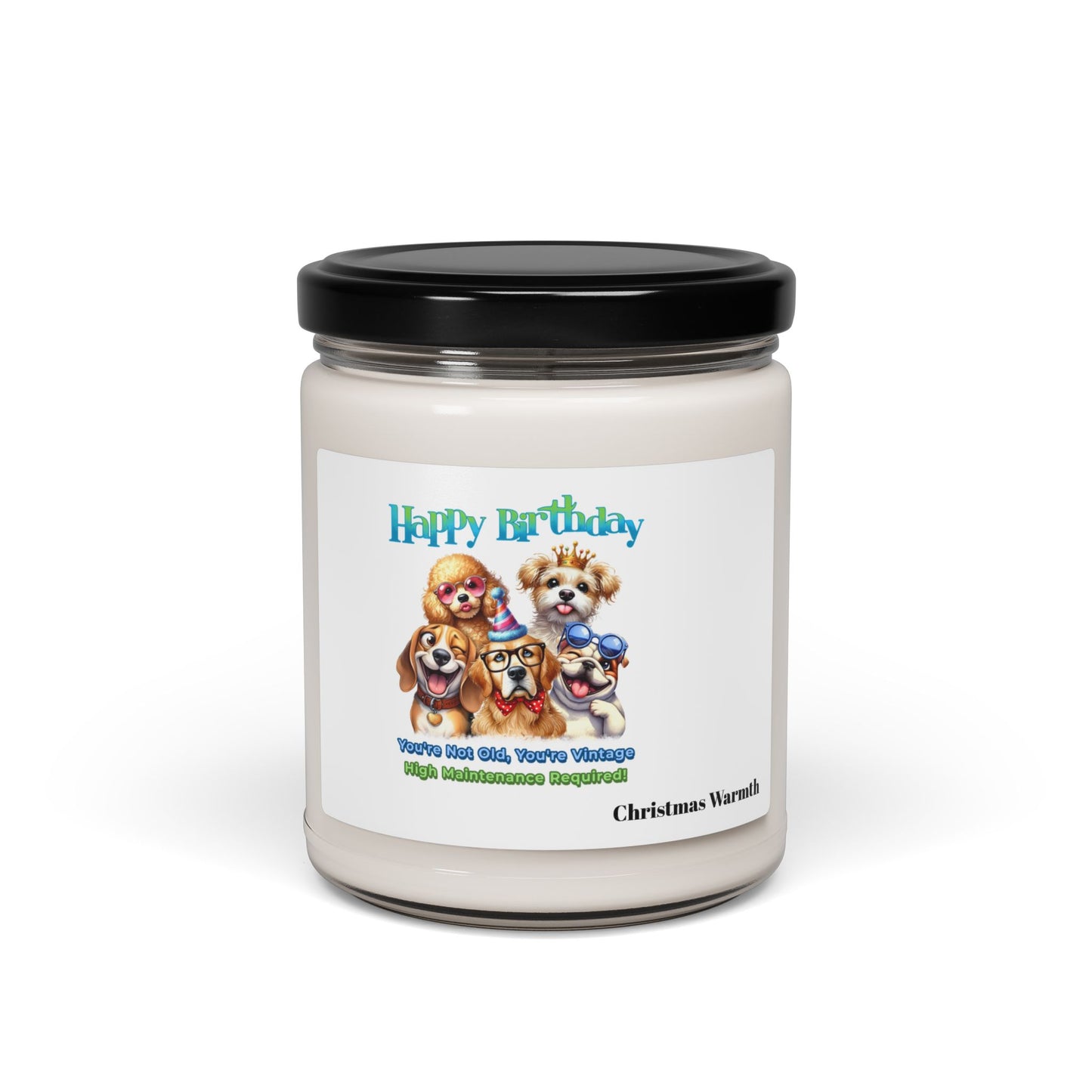 You’re Not Old, You’re Vintage Scented Candle – Funny Dog Gift