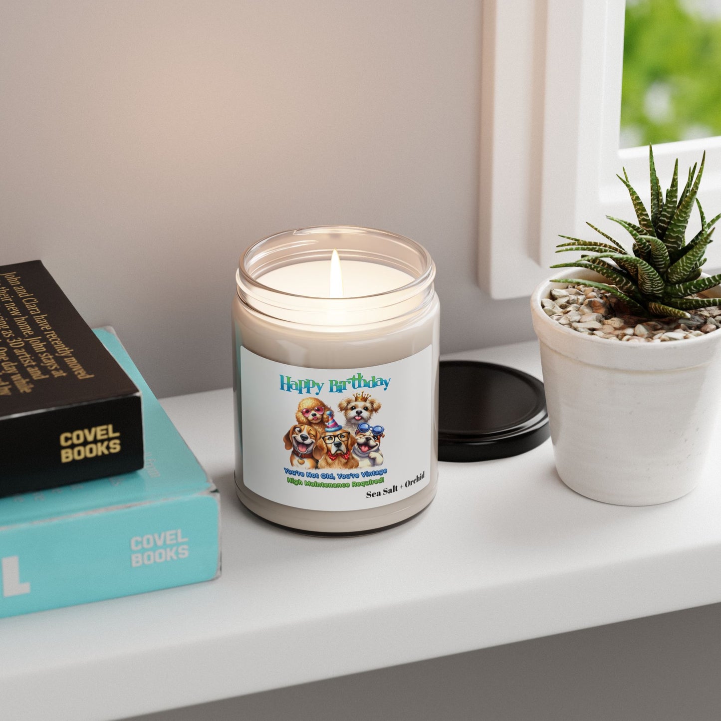 You’re Not Old, You’re Vintage Scented Candle – Funny Dog Gift