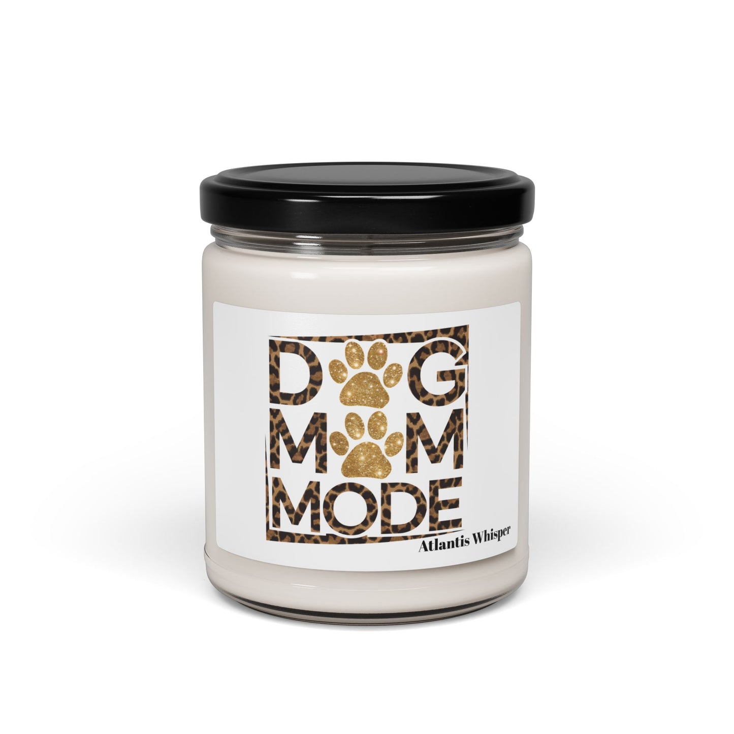 Dog Mom Mode Scented Soy Candle – Cute Gift for Shih Tzu Lovers