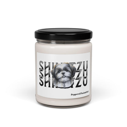 Shih Tzu Stack Scented Soy Candle - Perfect Gift for Dog Lovers
