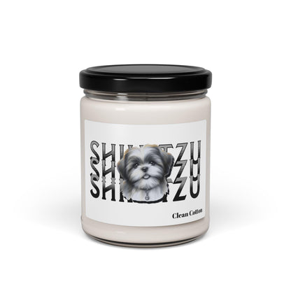 Shih Tzu Stack Scented Soy Candle - Perfect Gift for Dog Lovers