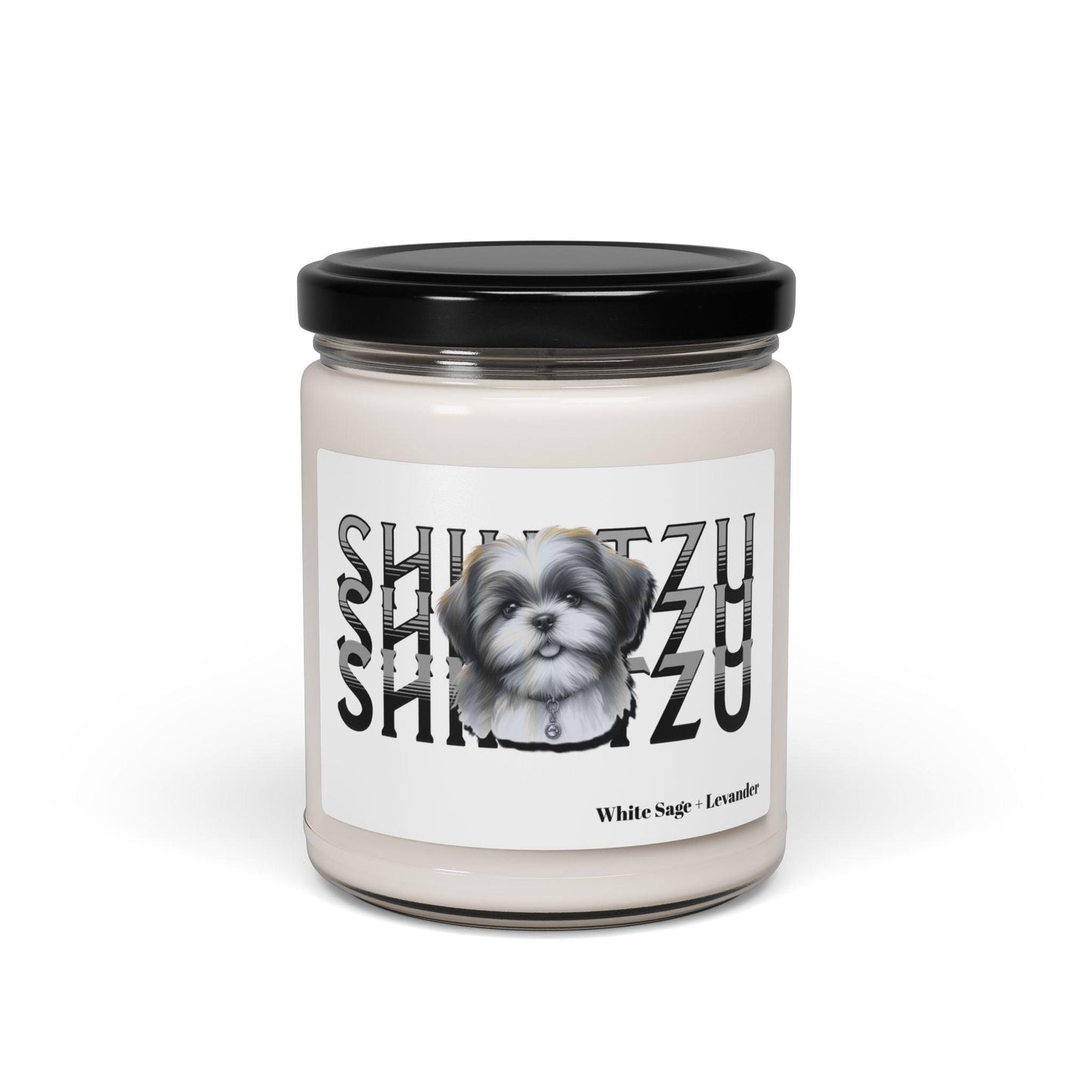 Shih Tzu Stack Scented Soy Candle - Perfect Gift for Dog Lovers