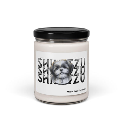 Shih Tzu Stack Scented Soy Candle - Perfect Gift for Dog Lovers
