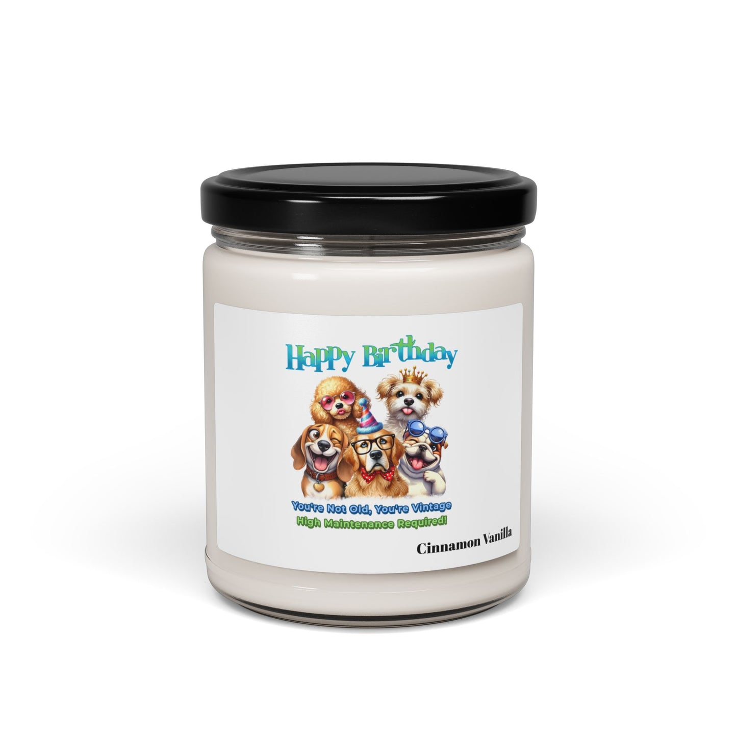 You’re Not Old, You’re Vintage Scented Candle – Funny Dog Gift