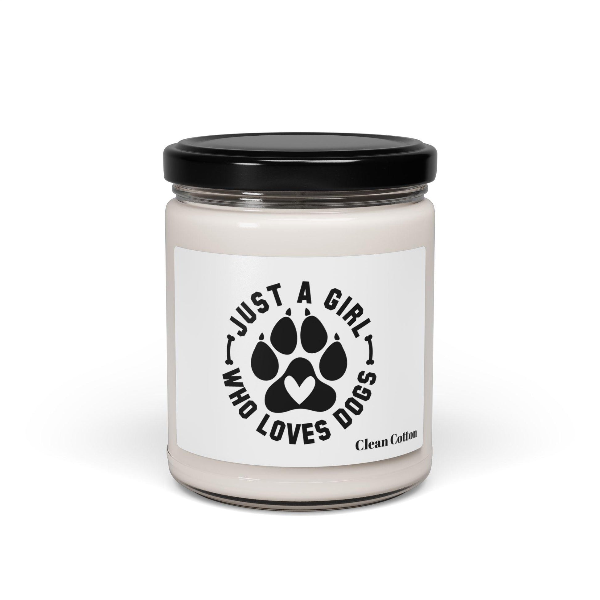Just a Girl Who Loves Dogs Candle