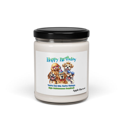 You’re Not Old, You’re Vintage Scented Candle – Funny Dog Gift