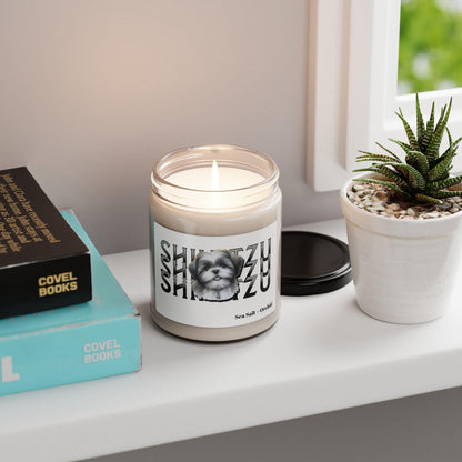 Shih Tzu Stack Scented Soy Candle - Perfect Gift for Dog Lovers