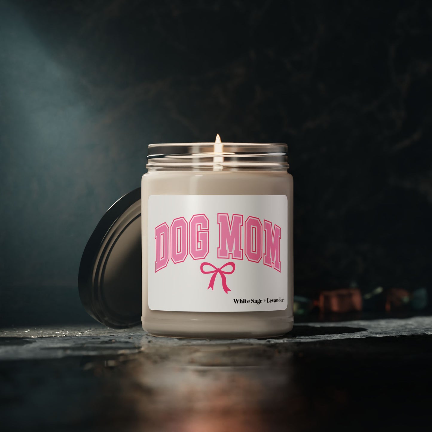 Dog Mom Scented Soy Candle – Perfect Gift for Shih Tzu Lovers