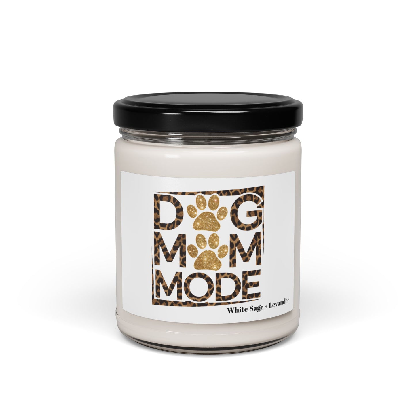 Dog Mom Mode Scented Soy Candle – Cute Gift for Shih Tzu Lovers