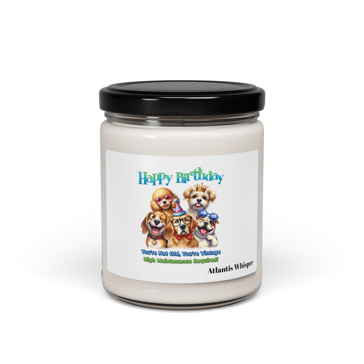 You’re Not Old, You’re Vintage Scented Candle – Funny Dog Gift
